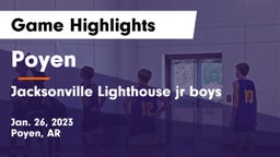 Poyen  vs Jacksonville Lighthouse jr boys Game Highlights - Jan. 26, 2023