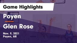 Poyen  vs Glen Rose  Game Highlights - Nov. 9, 2021