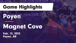 Poyen  vs Magnet Cove Game Highlights - Feb. 13, 2023