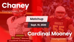 Matchup: Chaney vs. Cardinal Mooney  2020