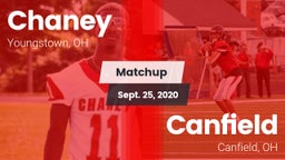 Matchup: Chaney vs. Canfield  2020