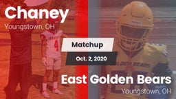 Matchup: Chaney vs. East  Golden Bears 2020