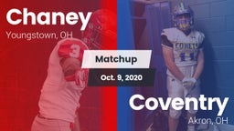 Matchup: Chaney vs. Coventry  2020