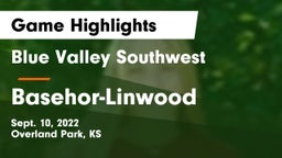 Blue Valley Southwest  vs Basehor-Linwood  Game Highlights - Sept. 10, 2022