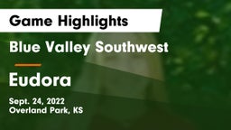 Blue Valley Southwest  vs Eudora  Game Highlights - Sept. 24, 2022