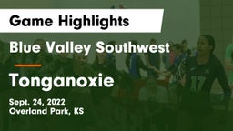 Blue Valley Southwest  vs Tonganoxie  Game Highlights - Sept. 24, 2022