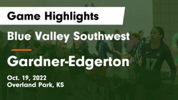 Blue Valley Southwest  vs Gardner-Edgerton  Game Highlights - Oct. 19, 2022
