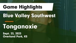 Blue Valley Southwest  vs Tonganoxie  Game Highlights - Sept. 23, 2023
