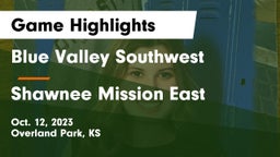 Blue Valley Southwest  vs Shawnee Mission East  Game Highlights - Oct. 12, 2023