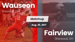 Matchup: Wauseon vs. Fairview  2017