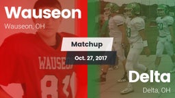 Matchup: Wauseon vs. Delta  2017