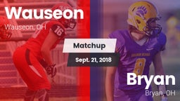 Matchup: Wauseon vs. Bryan  2018