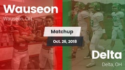 Matchup: Wauseon vs. Delta  2018