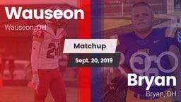 Matchup: Wauseon vs. Bryan  2019