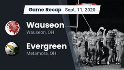 Recap: Wauseon  vs. Evergreen  2020