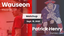 Matchup: Wauseon vs. Patrick Henry  2020