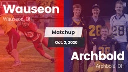 Matchup: Wauseon vs. Archbold  2020