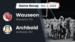 Recap: Wauseon  vs. Archbold  2020