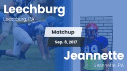 Matchup: Leechburg vs. Jeannette  2017