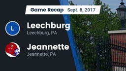 Recap: Leechburg  vs. Jeannette  2017
