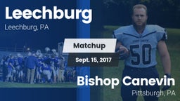 Matchup: Leechburg vs. Bishop Canevin  2017