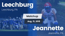 Matchup: Leechburg vs. Jeannette  2018