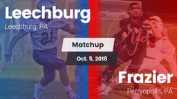 Matchup: Leechburg vs. Frazier  2018