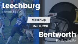 Matchup: Leechburg vs. Bentworth  2018