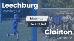 Matchup: Leechburg vs. Clairton  2019
