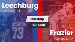 Matchup: Leechburg vs. Frazier  2019