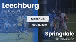Matchup: Leechburg vs. Springdale  2019