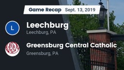 Recap: Leechburg  vs. Greensburg Central Catholic  2019