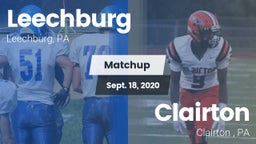 Matchup: Leechburg vs. Clairton  2020