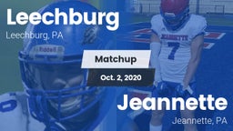 Matchup: Leechburg vs. Jeannette  2020