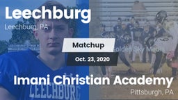 Matchup: Leechburg vs. Imani Christian Academy  2020