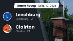 Recap: Leechburg  vs. Clairton  2021
