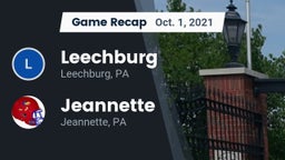 Recap: Leechburg  vs. Jeannette  2021