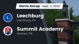 Recap: Leechburg  vs. Summit Academy  2022