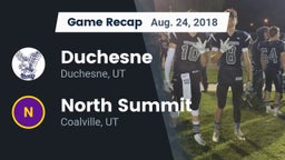 Recap: Duchesne  vs. North Summit  2018