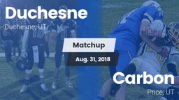 Matchup: Duchesne vs. Carbon  2018