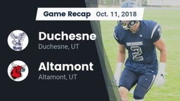 Recap: Duchesne  vs. Altamont  2018