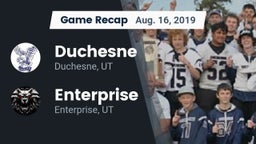 Recap: Duchesne  vs. Enterprise  2019