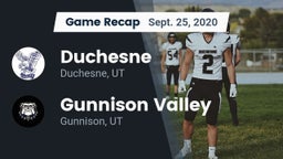 Recap: Duchesne  vs. Gunnison Valley  2020