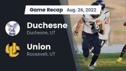 Recap: Duchesne  vs. Union  2022