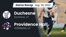 Recap: Duchesne  vs. Providence Hall  2023