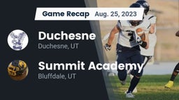 Recap: Duchesne  vs. Summit Academy  2023