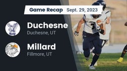 Recap: Duchesne  vs. Millard  2023