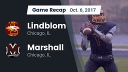 Recap: Lindblom  vs. Marshall  2017