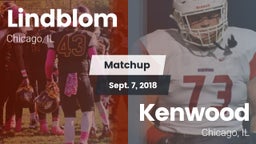 Matchup: Lindblom vs. Kenwood  2018