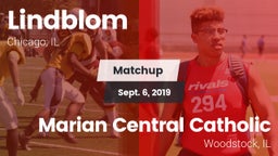 Matchup: Lindblom vs. Marian Central Catholic  2019